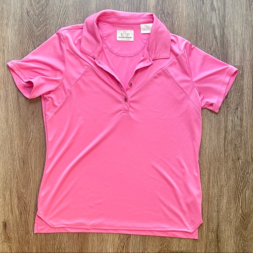 Women’s EP Pro Tour Tech Pink Golf Polo